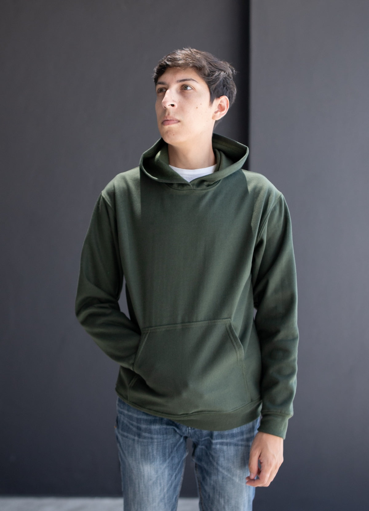 Sudadera con Gorro y Cangurera